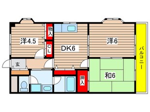 元屋敷壱番館の物件間取画像